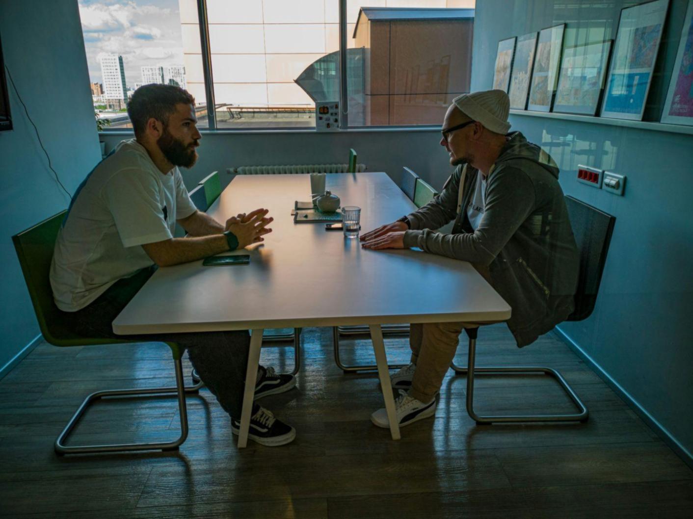 Financial professionals collaborating on budget analysis during interactive webinar session